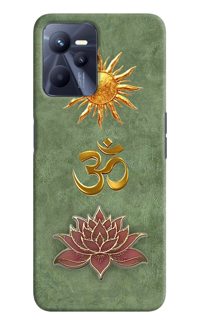 Om & Lotus Realme C35 Back Cover