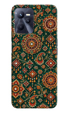 Green Pataka Realme C35 Hard Case Back Cover by Casekaro