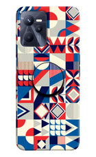 Colorful Pattern Realme C35 Pop Case by Casekaro