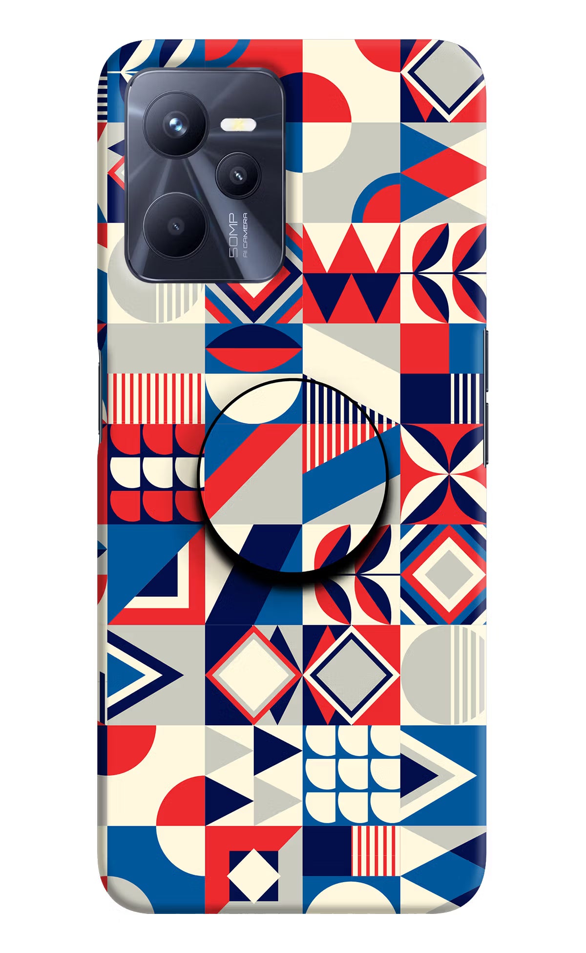 Colorful Pattern Realme C35 Pop Case by Casekaro