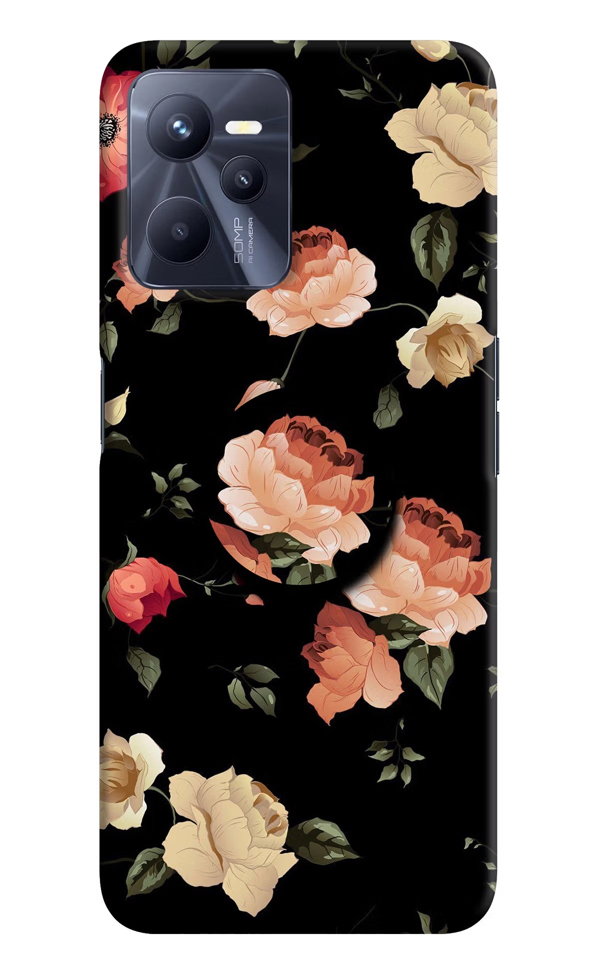 Flowers Realme C35 Pop Case by Casekaro
