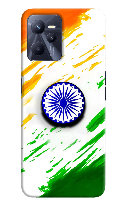 Indian Flag Ashoka Chakra Realme C35 Pop Case by Casekaro