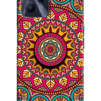 Mandala Realme C35 Pop Case by Casekaro