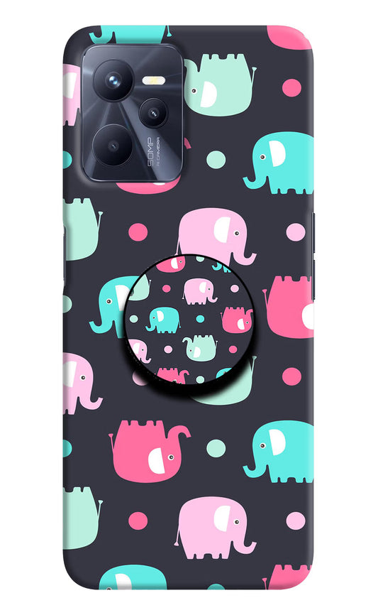 Baby Elephants Realme C35 Pop Case by Casekaro