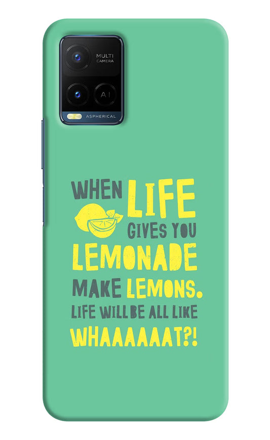 Quote Vivo Y33T Hard Case Back Cover by Casekaro