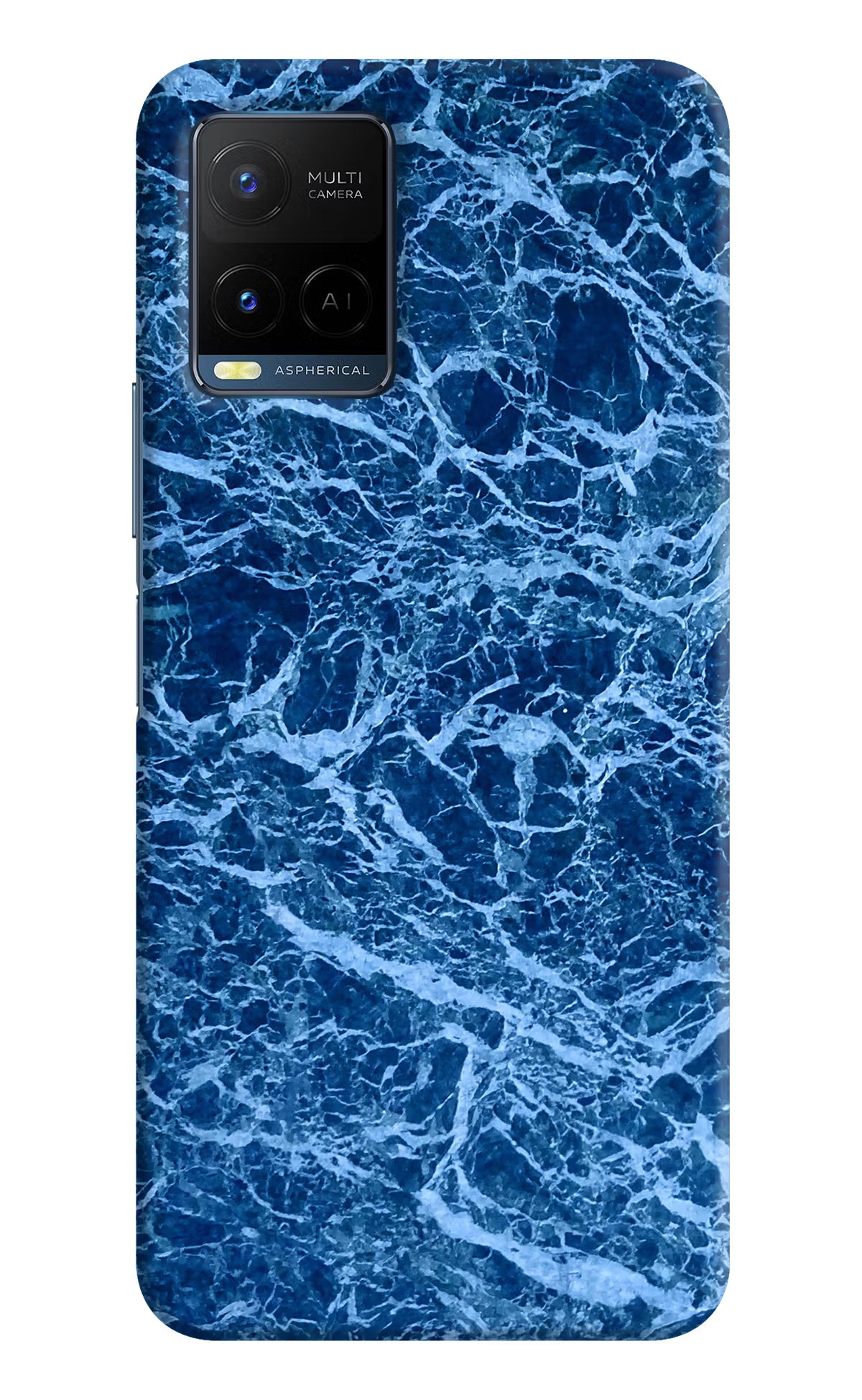 Blue Marble Vivo Y33T Hard Case Back Cover by Casekaro