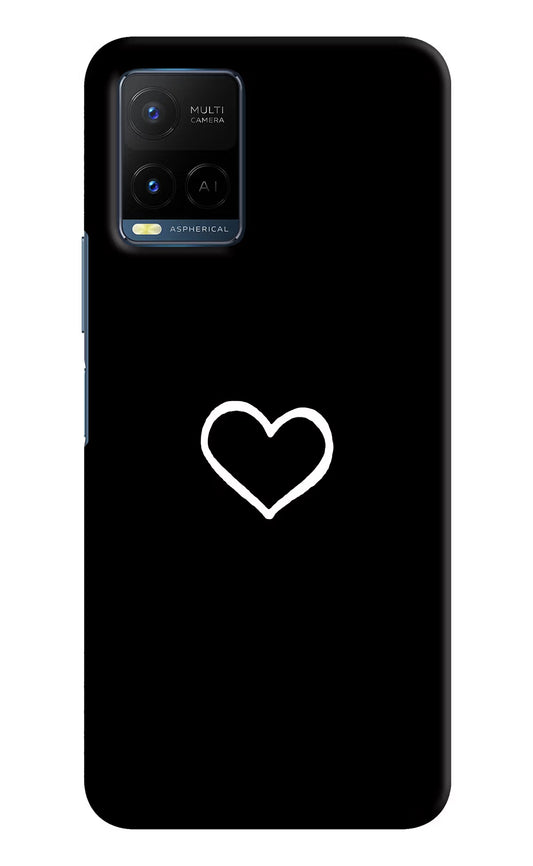 Heart Vivo Y33T Hard Case Back Cover by Casekaro