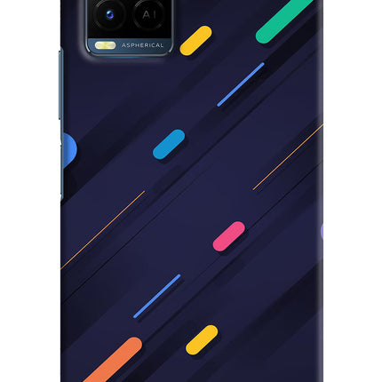Abstract Design Vivo Y33T Hard Case Back Cover by Casekaro