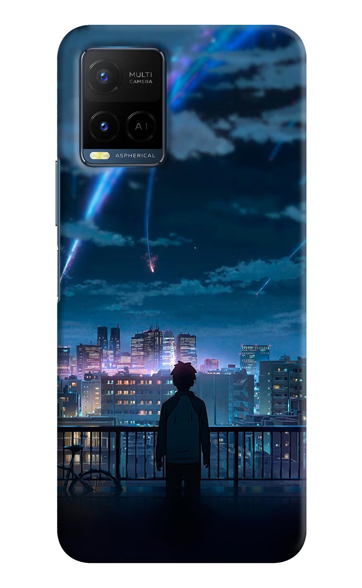 Anime Vivo Y33T Hard Case Back Cover by Casekaro
