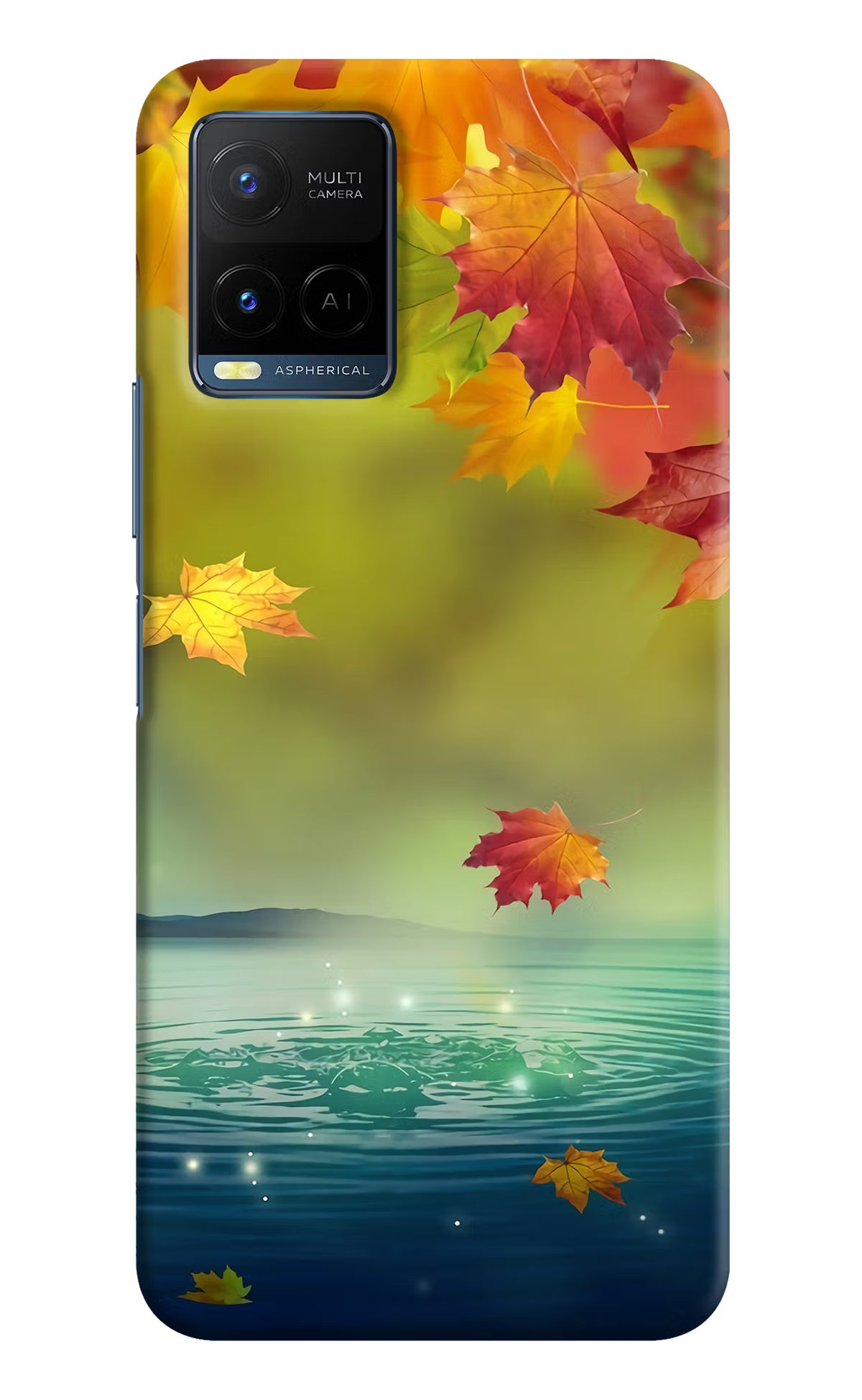 Flowers Vivo Y33T Hard Case Back Cover by Casekaro