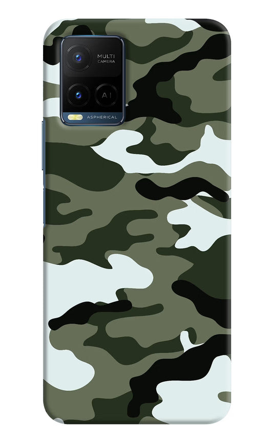 Camouflage Vivo Y33T Hard Case Back Cover by Casekaro