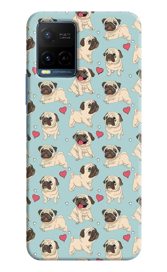 Pug Dog Vivo Y33T Hard Case Back Cover by Casekaro