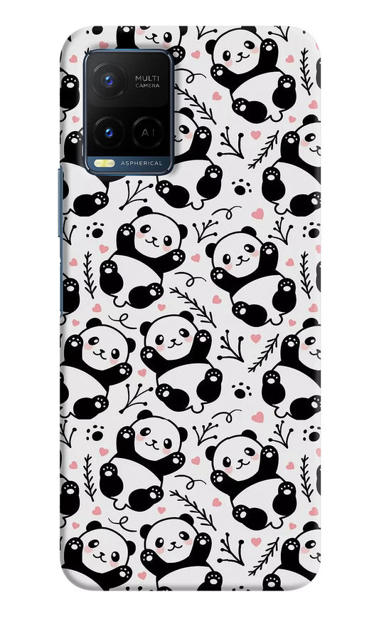 Cute Panda Vivo Y33T Hard Case Back Cover by Casekaro