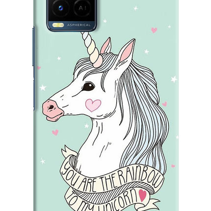 Unicorn Wallpaper Vivo Y33T Hard Case Back Cover by Casekaro