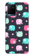 Elephants Vivo Y33T Hard Case Back Cover by Casekaro