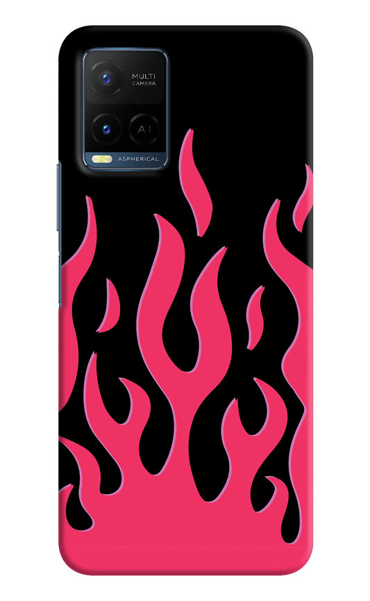 Fire Flames Vivo Y33T Hard Case Back Cover by Casekaro