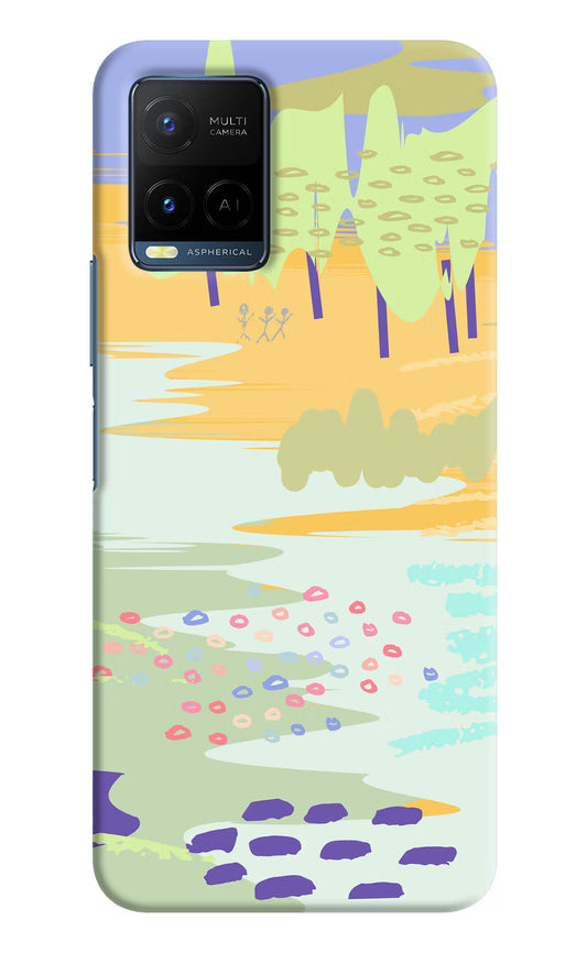 Scenery Vivo Y33T Hard Case Back Cover by Casekaro