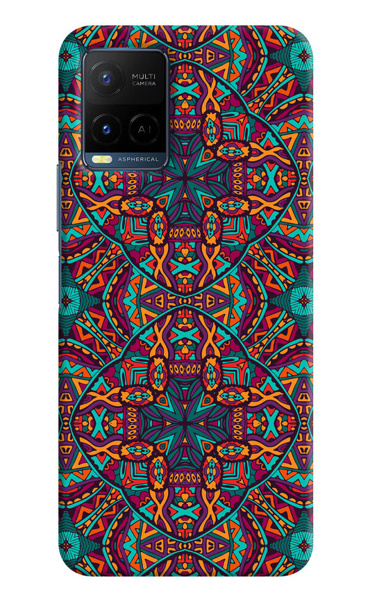 Colour Mandala Vivo Y33T Hard Case Back Cover by Casekaro
