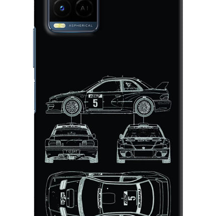 WRC'99 Vivo Y33T Hard Case Back Cover by Casekaro