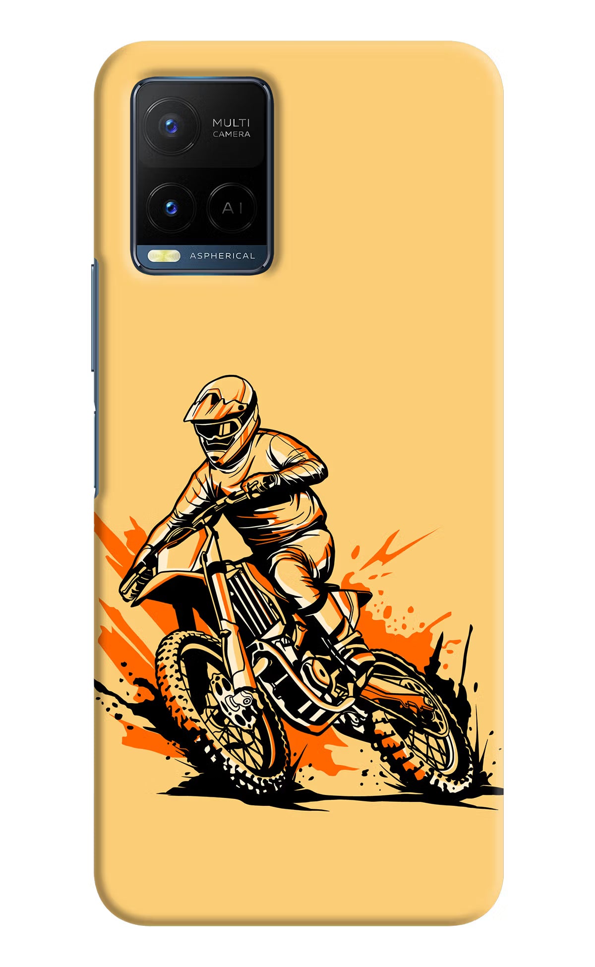 Off-Road Fury Vivo Y33T Hard Case Back Cover by Casekaro