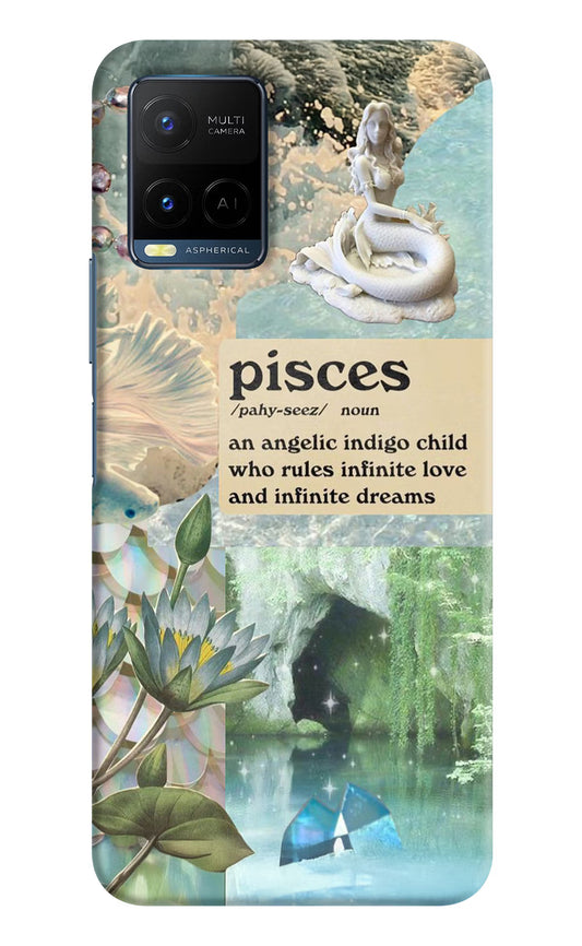 Pisces Zodiac Vivo Y33T Hard Case Back Cover by Casekaro