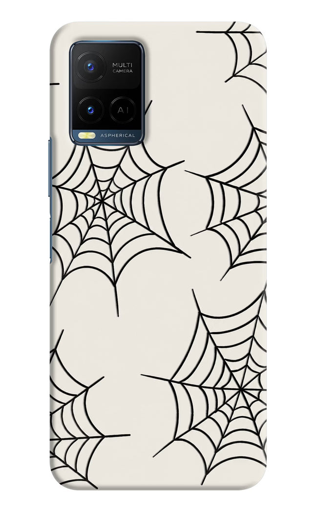 Spider Web Vivo Y33T Hard Case Back Cover by Casekaro