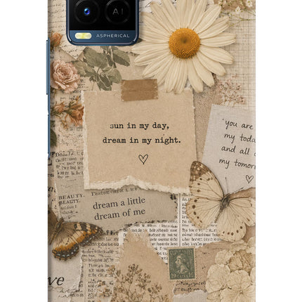 Vintage case Vivo Y33T Hard Case Back Cover by Casekaro