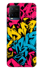 Graffiti Vibe Vivo Y33T Hard Case Back Cover by Casekaro