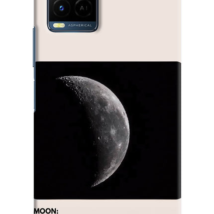 Moon Phase Vivo Y33T Hard Case Back Cover by Casekaro