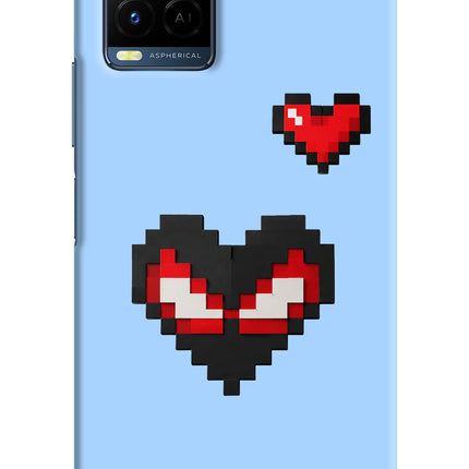 Peter Heart Vivo Y33T Hard Case Back Cover by Casekaro