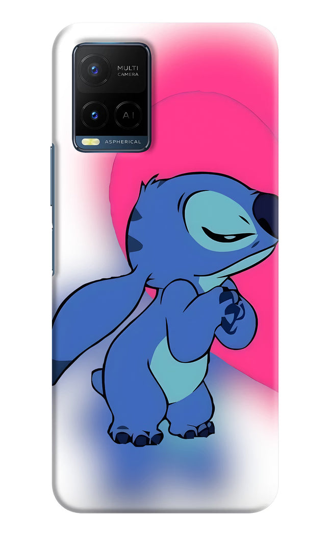 Stitch Hug Vivo Y33T Hard Case Back Cover by Casekaro