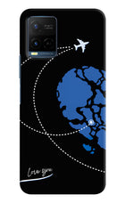 Love Orbit Vivo Y33T Hard Case Back Cover by Casekaro