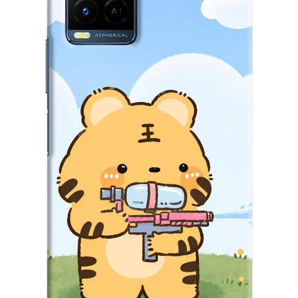 Tiger Treat Vivo Y33T Hard Case Back Cover by Casekaro