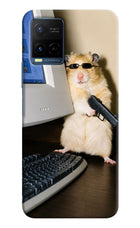 Hacker Hamster Vivo Y33T Hard Case Back Cover by Casekaro