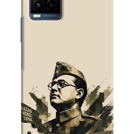 Netaji Rising Vivo Y33T Hard Case Back Cover by Casekaro