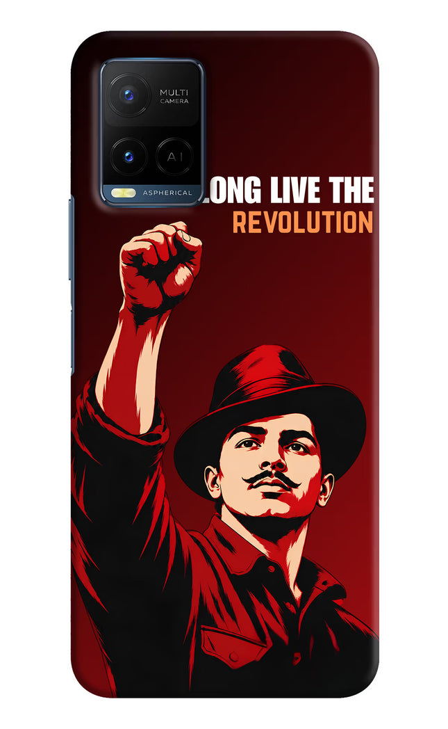 Bhagat Singh Revolution Vivo Y33T Hard Case Back Cover by Casekaro