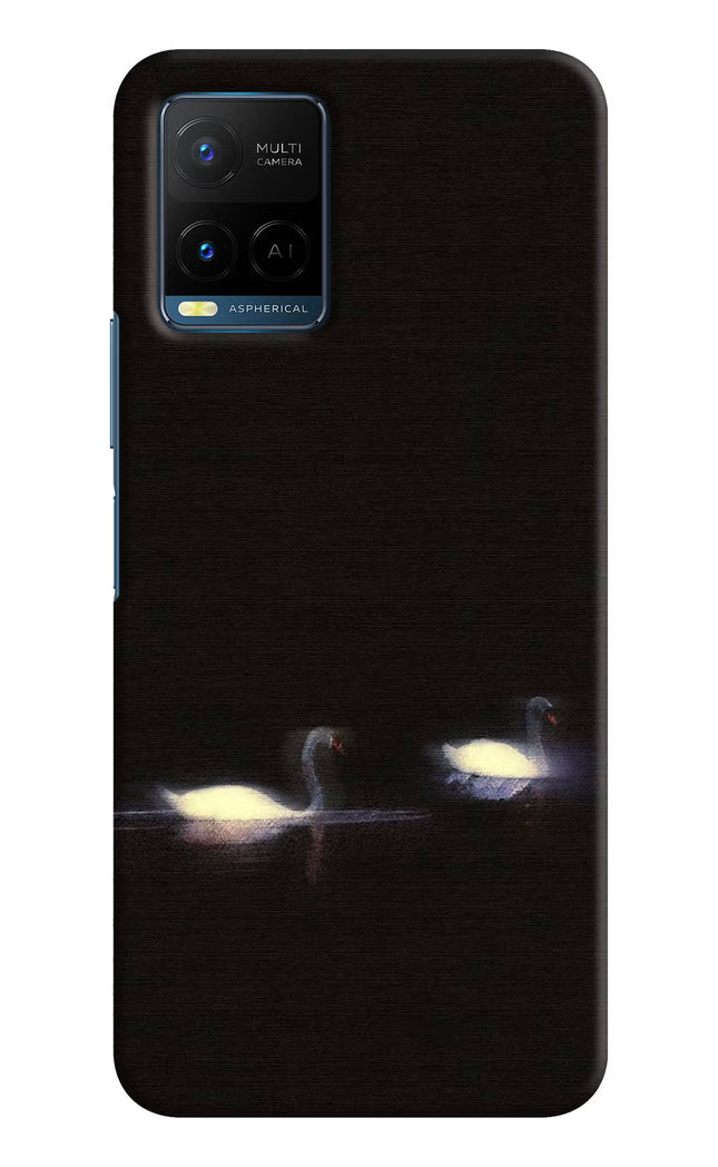Silent Swans Vivo Y33T Hard Case Back Cover by Casekaro