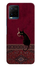 Midnight Cat Vivo Y33T Hard Case Back Cover by Casekaro