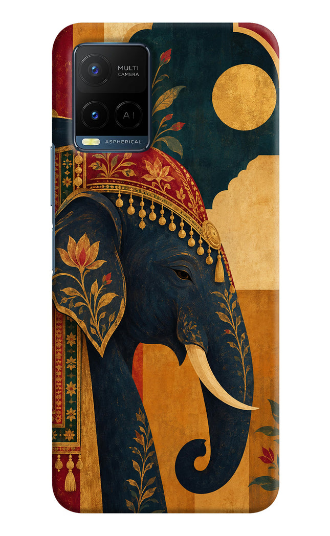 Royal Elephant Vivo Y33T Hard Case Back Cover by Casekaro