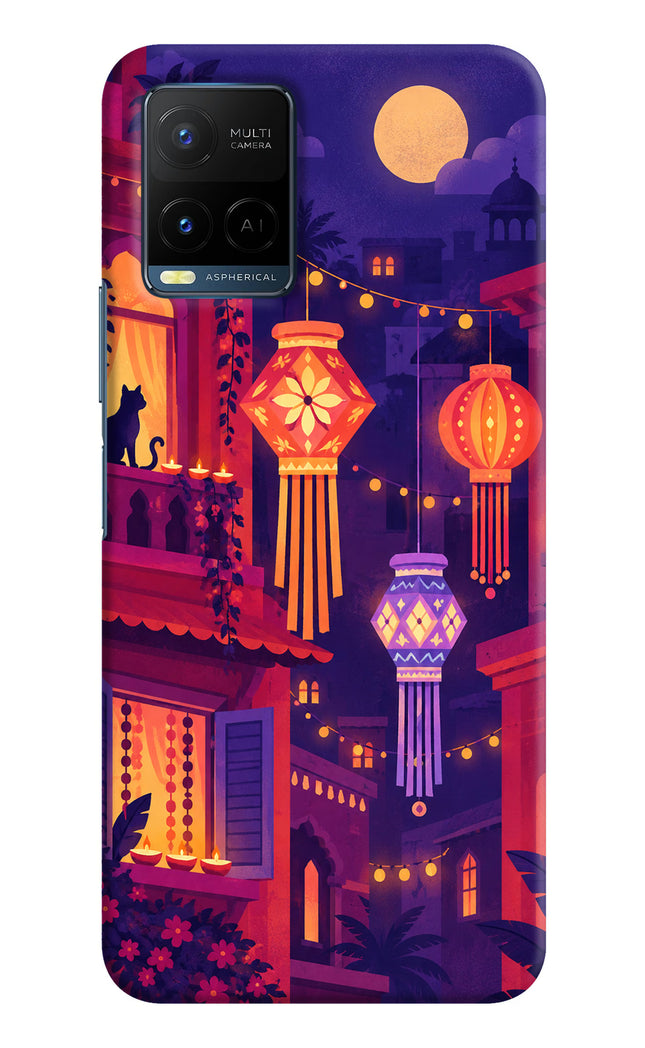 Lantern Lane Vivo Y33T Hard Case Back Cover by Casekaro
