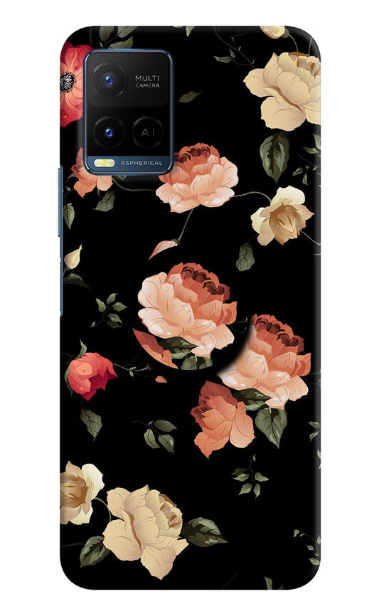 Flowers Vivo Y33T Pop Case by Casekaro
