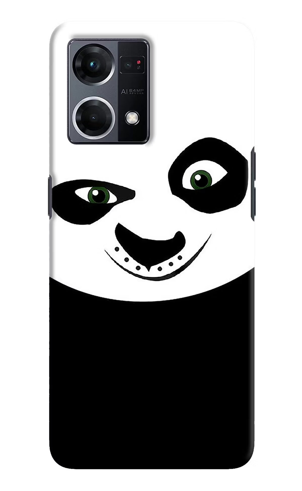 Panda Oppo F21 Pro 4G Hard Case Back Cover by Casekaro