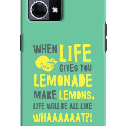 Quote Oppo F21 Pro 4G Hard Case Back Cover by Casekaro