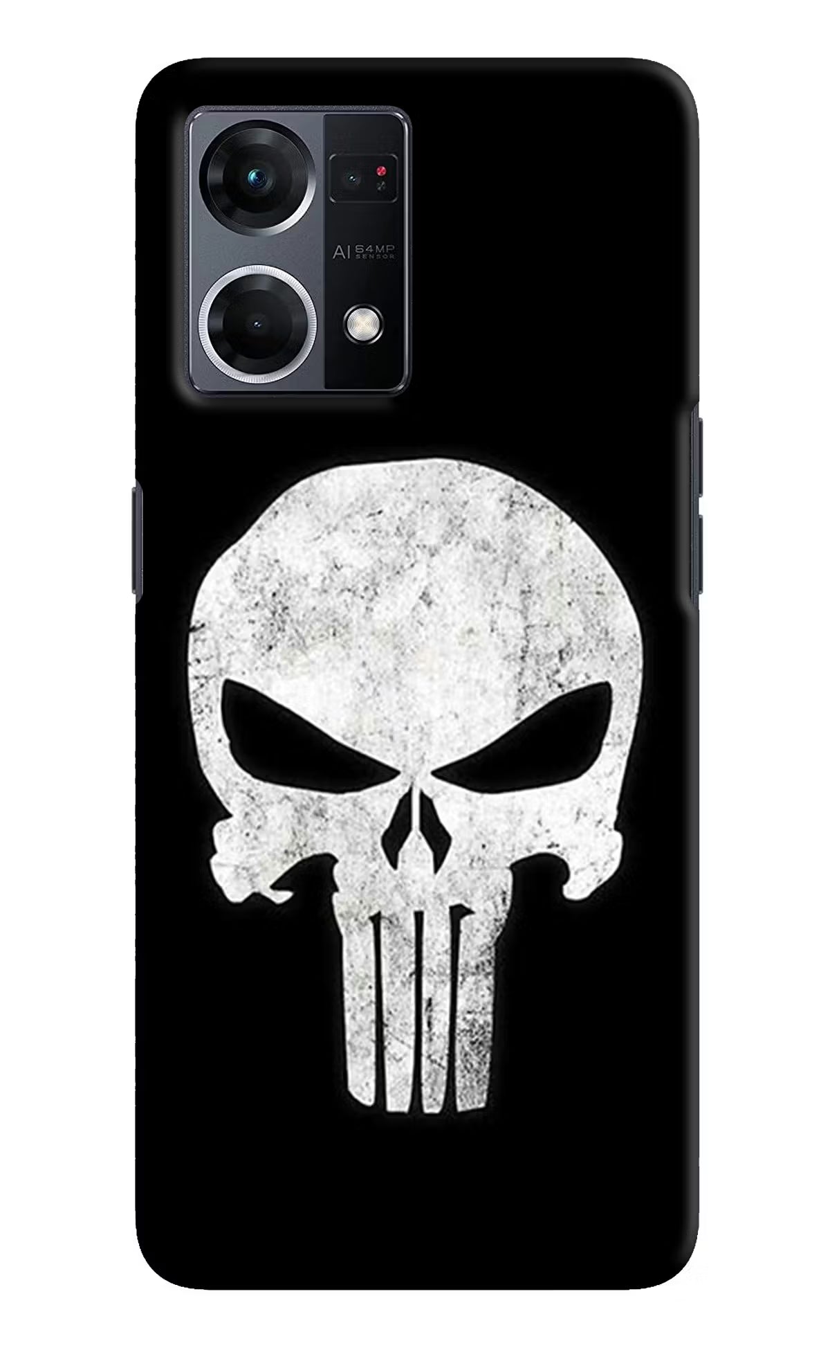 Punisher Skull Oppo F21 Pro 4G Hard Case Back Cover by Casekaro