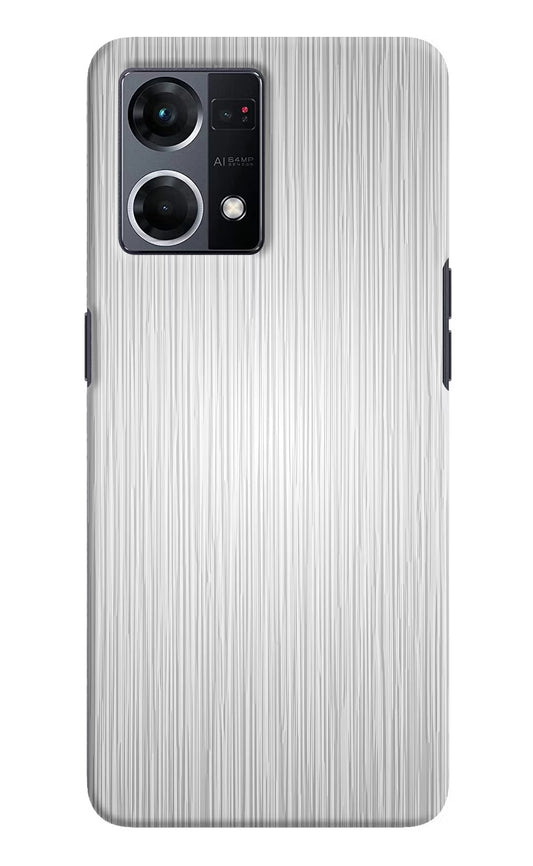 Wooden Grey Texture Oppo F21 Pro 4G Hard Case Back Cover by Casekaro