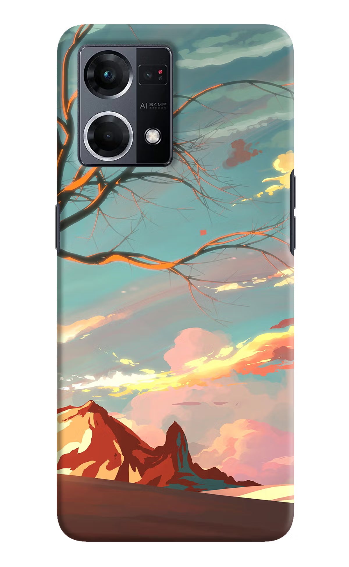 Scenery Oppo F21 Pro 4G Hard Case Back Cover by Casekaro