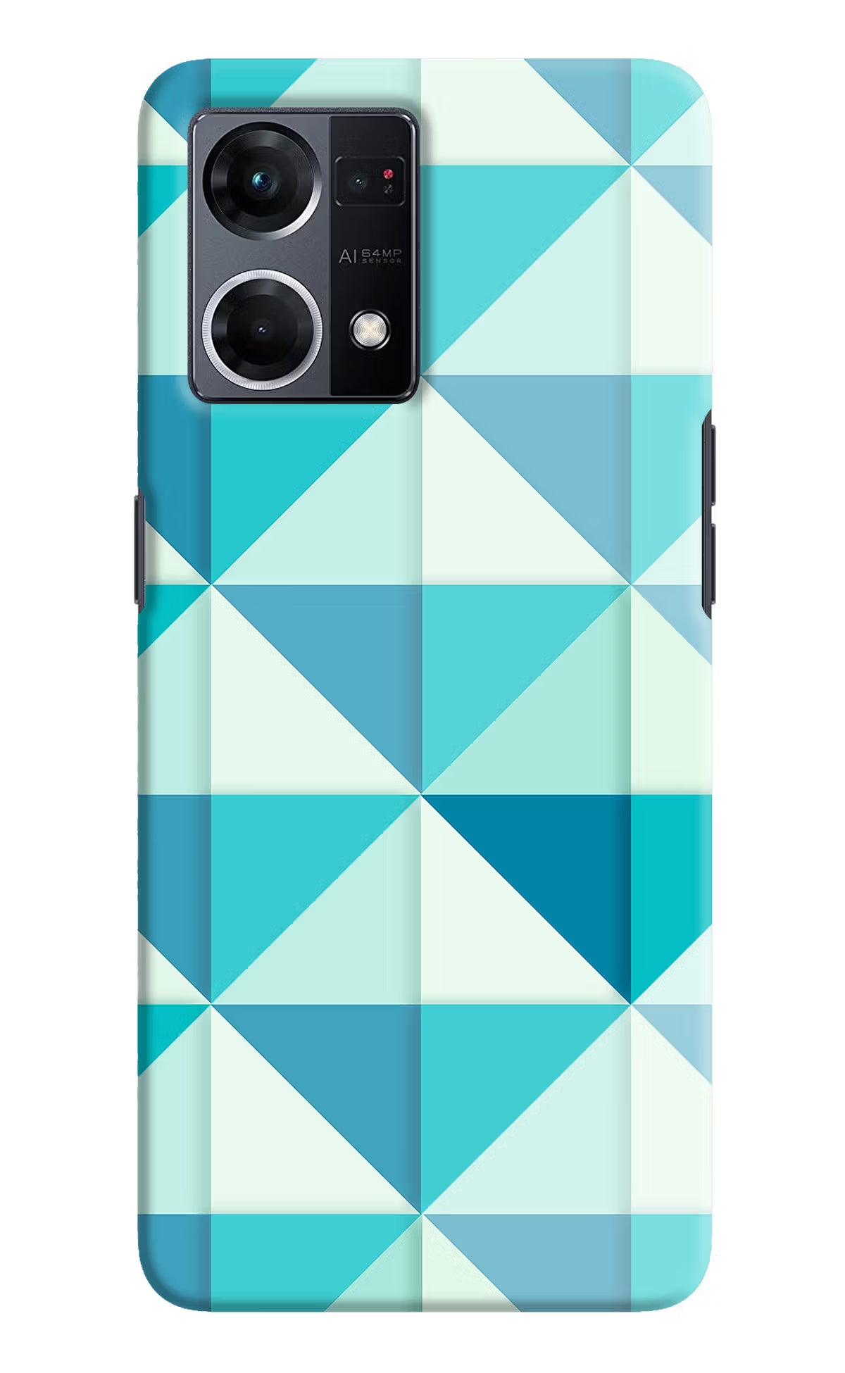 Abstract Oppo F21 Pro 4G Hard Case Back Cover by Casekaro