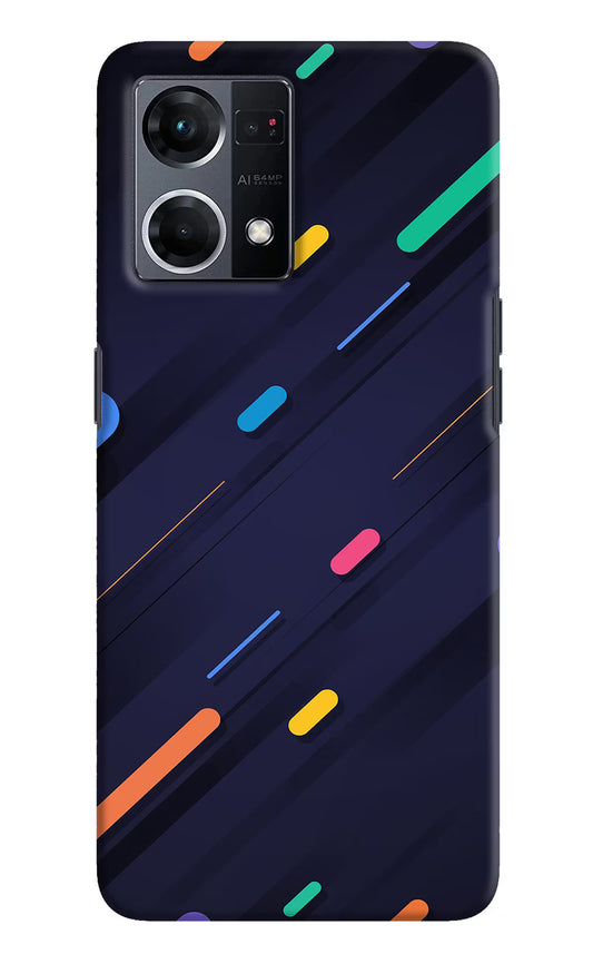 Abstract Design Oppo F21 Pro 4G Hard Case Back Cover by Casekaro