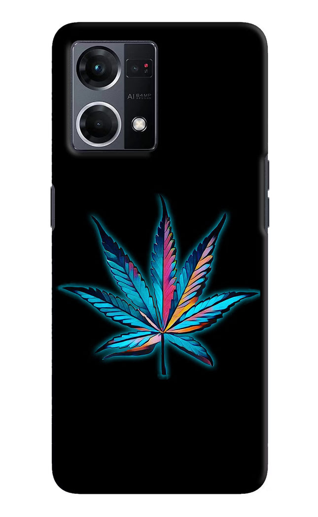 Weed Oppo F21 Pro 4G Hard Case Back Cover by Casekaro