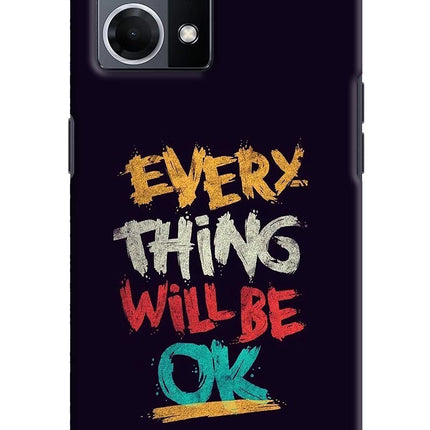 Everything Will Be Ok Oppo F21 Pro 4G Hard Case Back Cover by Casekaro